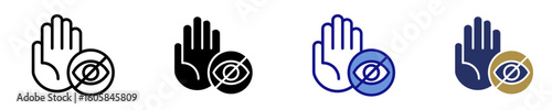 Invisible Hand  Icon Set Multiple Style Collection
