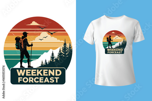 Tshirt Design For Traveling Time