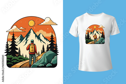 Tshirt Design For Traveling Time