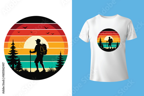 mountain t shirt design, adventure t shirt design, hiking t shirt design.