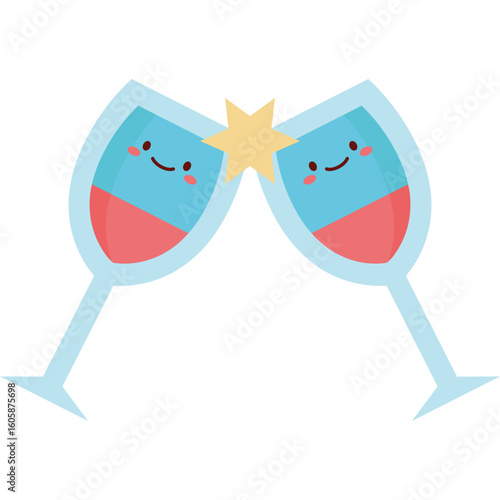 Elegant glass for a special occasion