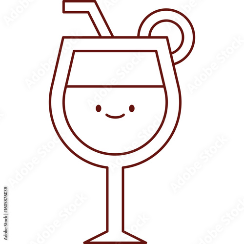 Elegant glass for a special occasion