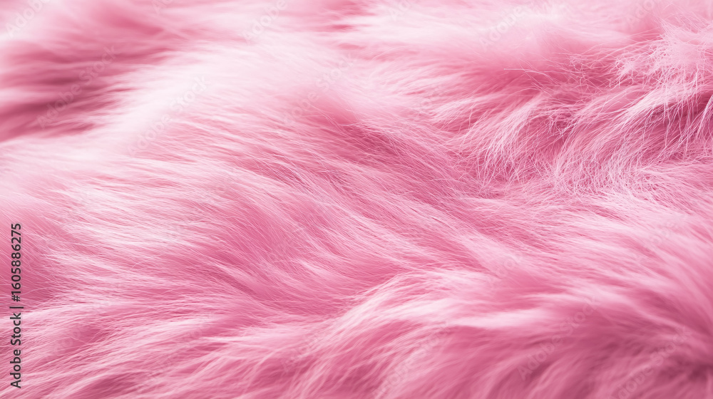Fototapeta premium A pink furry world is illustrated in PNG format against a white background.
