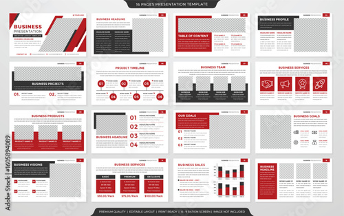 Business power point presentation slide templates