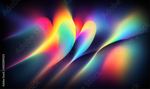 abstract colorful vibrant l...