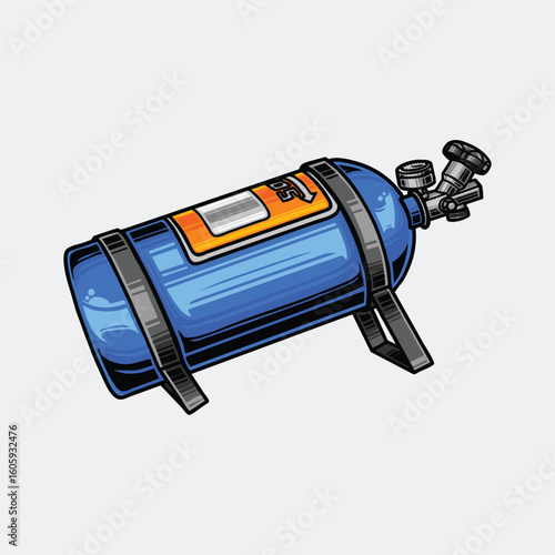 illustration nitrous