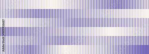 Purple striped halftone gradient texture. Fading line gradation background. Repeating strip pattern backdrop. Blue parallel lines wallpaper. Vector halfton patern overlay. Doppler effect concept