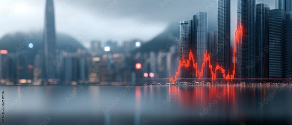 Fototapeta premium Visualizing the digital evolution and technological advancements driving growth and optimization within the energy industry