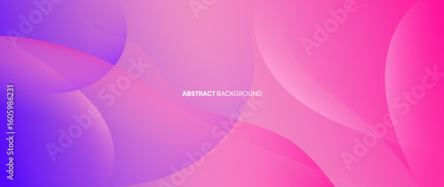 Blue abstract background with overlapping wave patterns forming a beautiful pattern. Vector template for digital lux business banner, contemporary formal invitation, luxury voucher	
