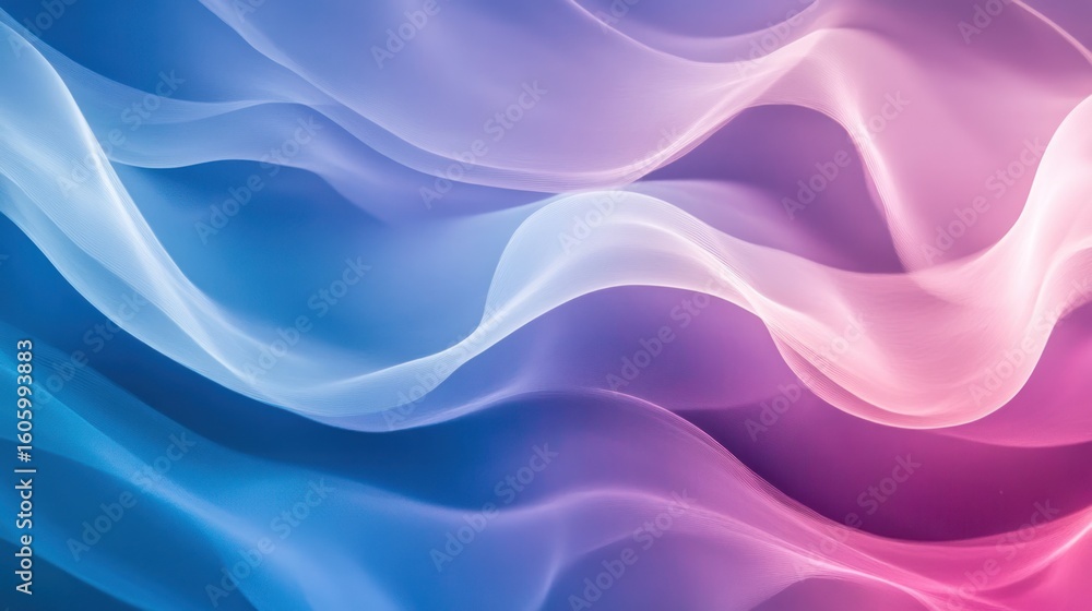 Obraz premium Abstract wavy gradient