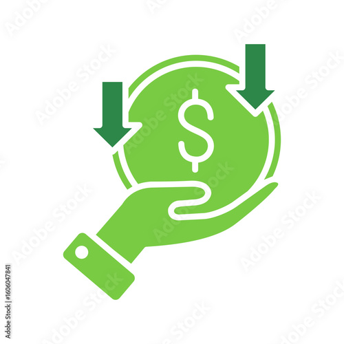 Revenue Icon Green Version