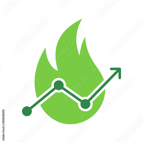 Trend Icon Green Version