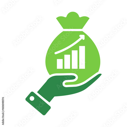 Profit Icon Green Version