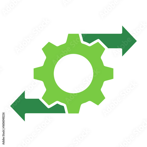 Divergence Icon Green Version