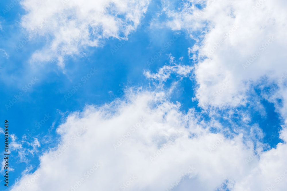 Obraz premium 夏の空 夏山から見る青空と雲20