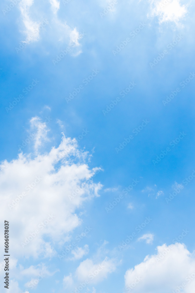 Obraz premium 夏の空 夏山から見る青空と雲50