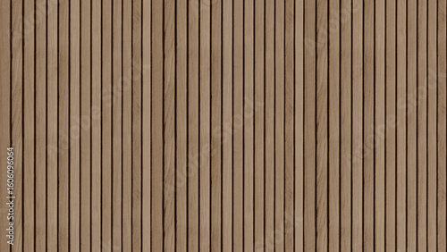 Wooden decking for outdoor areas with a light brown finish
