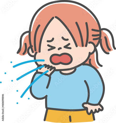 子どもの体調不良　咳・くしゃみ