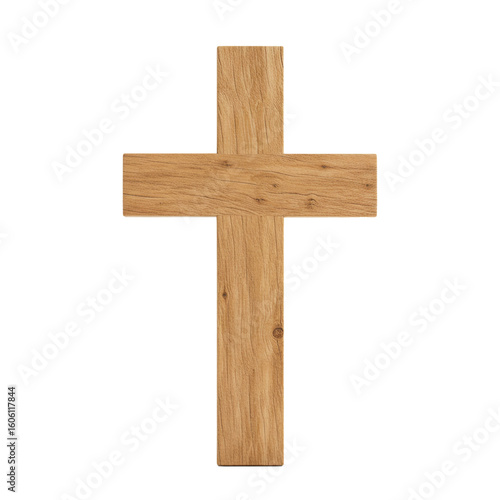 Wallpaper Mural Wooden cross symbolizing faith and spirituality for personal reflection. Torontodigital.ca