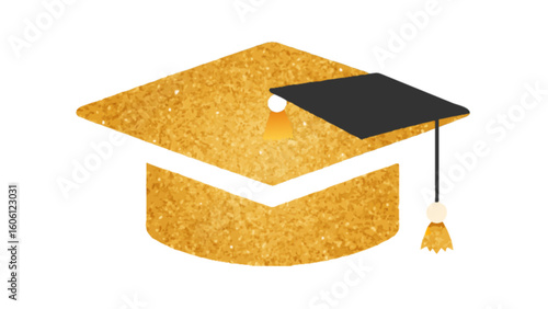 Graduation cap mortarboard academic hat education degree university college school achievement celebrate 100