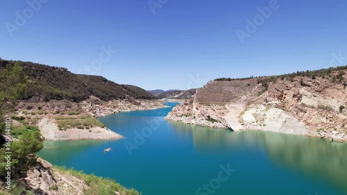 Francisco Abellan reservoir on the Fardes River, Granada, Spain