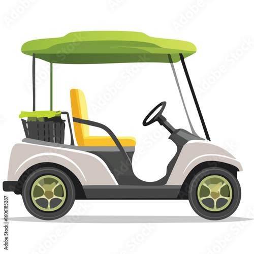 golf cart vector illustration