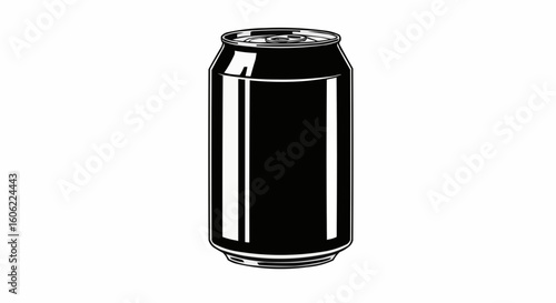 Black beer bottle