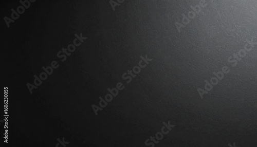 Deep Charcoal Black Background with Soft Gradient Illumination