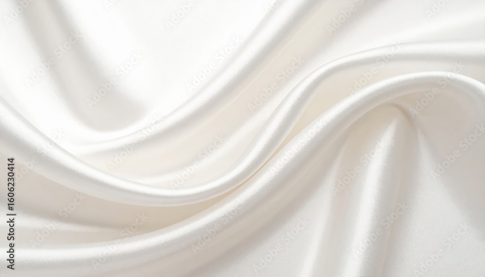 Naklejka premium Ivory White Background with Subtle Fabric Texture and Soft Light