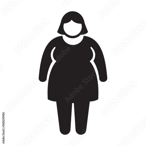 fat women icon 