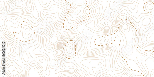 Trendy modern background and texture. Topographic multicolored linear background for design, abstraction with place for text.