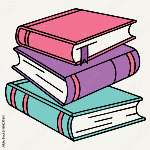stack of books