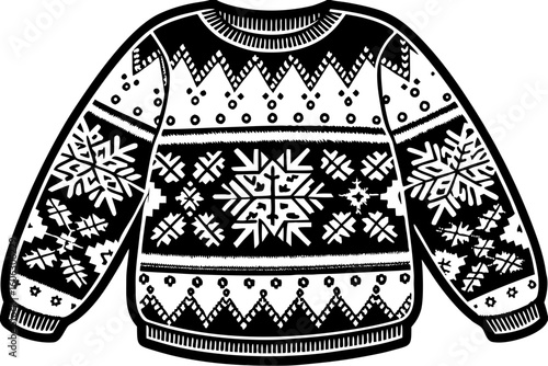 black and white pattern