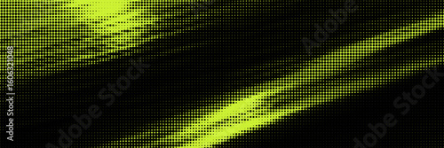 Punk grange background with acid green motion light effect. 90s rave aesthetics. Vector overlay surface.