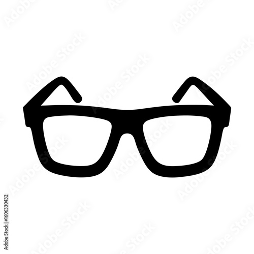 Eyeglasses spectacles vision eyewear optical frames accessory silhouette