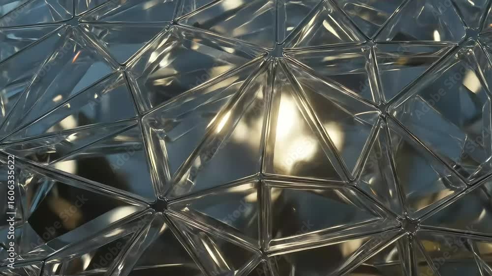 Geometric facetted structure design Geometric facetted structure design