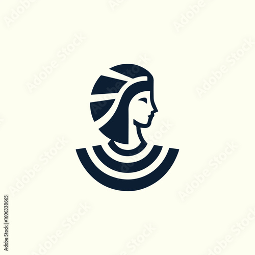 Egypt lady logo