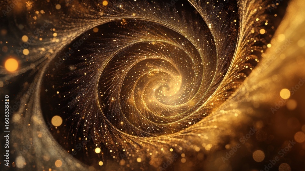 Golden Spiral Galaxy. Golden Spiral Galaxy.