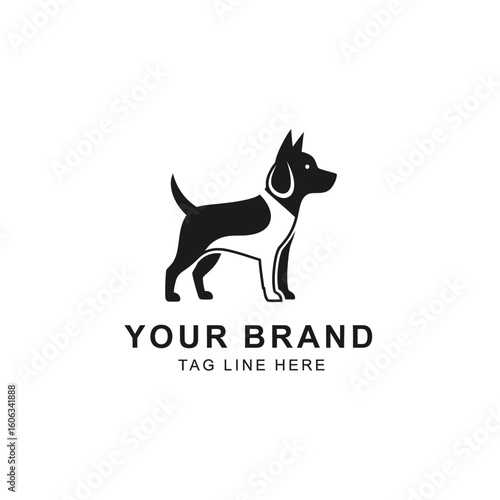 Dog logo icon