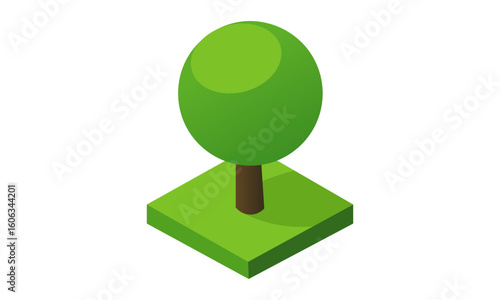 Isometric Tree, Tree Grid,3D Tree, Game Asset, Isometric Nature, Top View Tree, Forest Isometric, Landscape Isometric, Urban Planning, Eco Friendly, Environment Design, Digital Tree, Low Poly Tree.