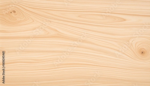 Wallpaper Mural Close-up view of a light-colored wood grain texture showing natural patterns and details. Torontodigital.ca