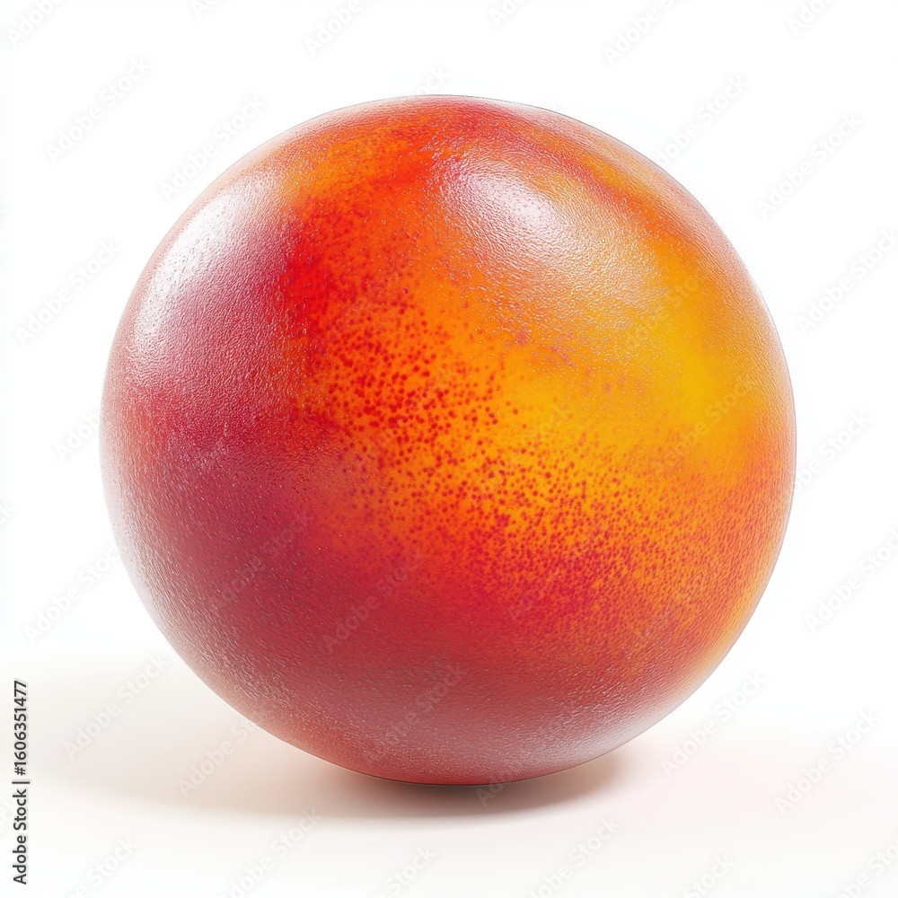 Single ripe blood orange fruit isolated on white background Single ripe blood orange fruit isolated on white background