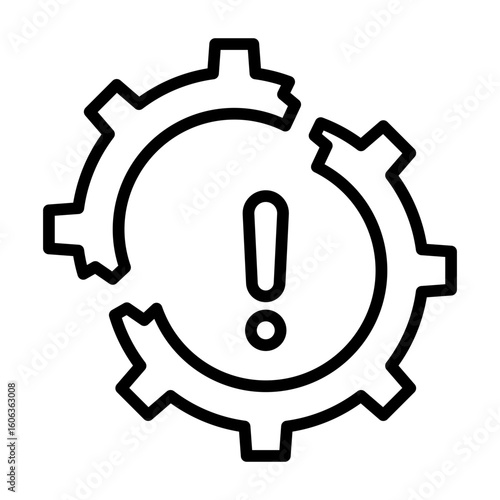 inefficient icon