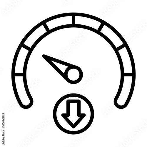 inefficient icon