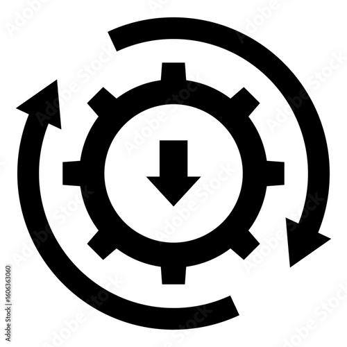 inefficient icon