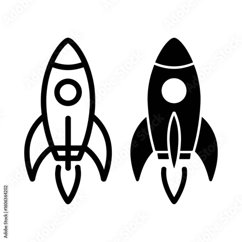 rocket vector illustration