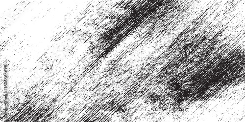 Grunge texture white and black. Vector texture dust and scratched. Grunge background. Overlay textures set stamp with grunge effect. Old damage Dirty grainy and scratches.