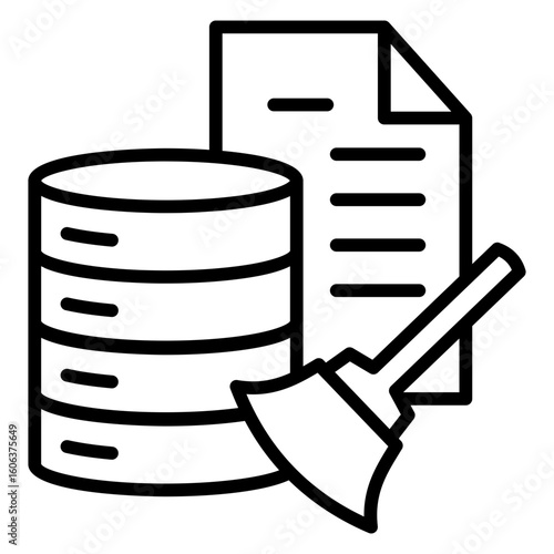 data cleaning icon 