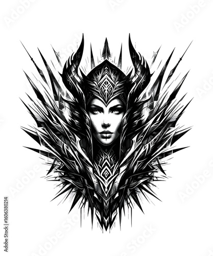 Viking Shield Maiden Warrior
