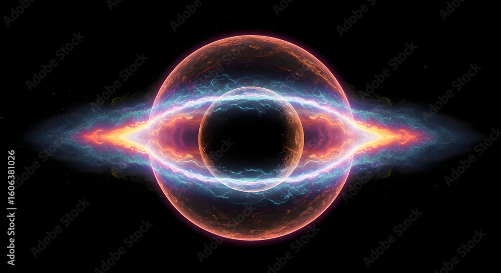 Obraz premium abstract space background